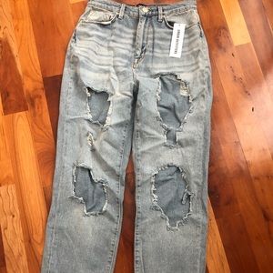 Ripped Mom Jeans